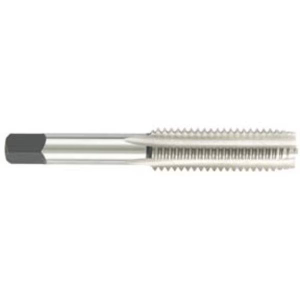 Straight Flute Hand Tap, Series 2020, Imperial, GroundUNF, 5818, Bottoming Chamfer, 4 Flutes, HS, Morse, Mfr#: 33483